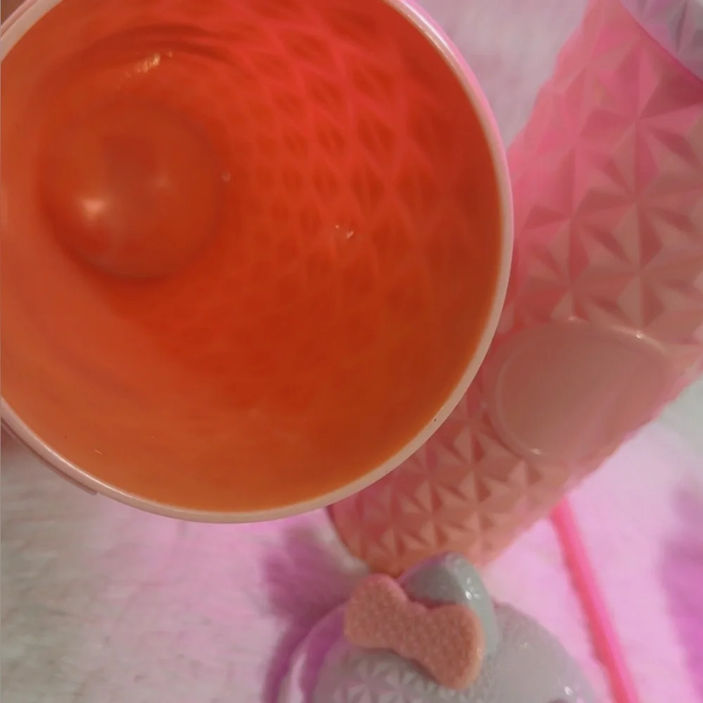 Hello Kitty Pink Tumbler Set with Bow - Picture 4 of 4